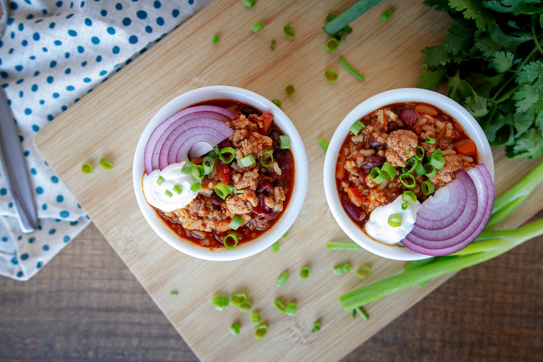 Ground Pork Sausage Chili
