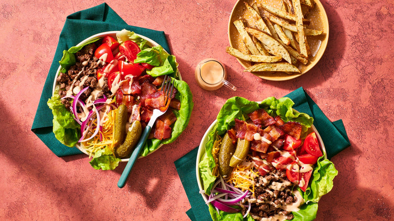 BACON BURGER BOWLS