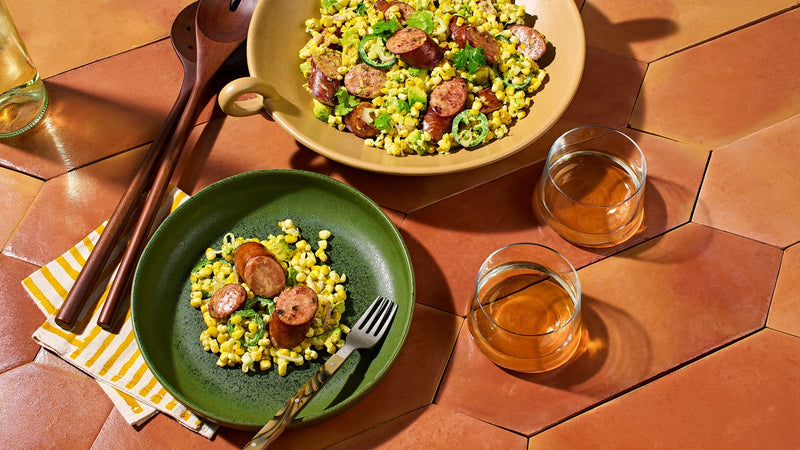 JALAPEÑO AND STREET CORN SALAD