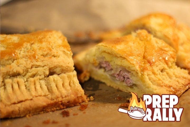 Closeup of Paleo Australian Sausage Rolls