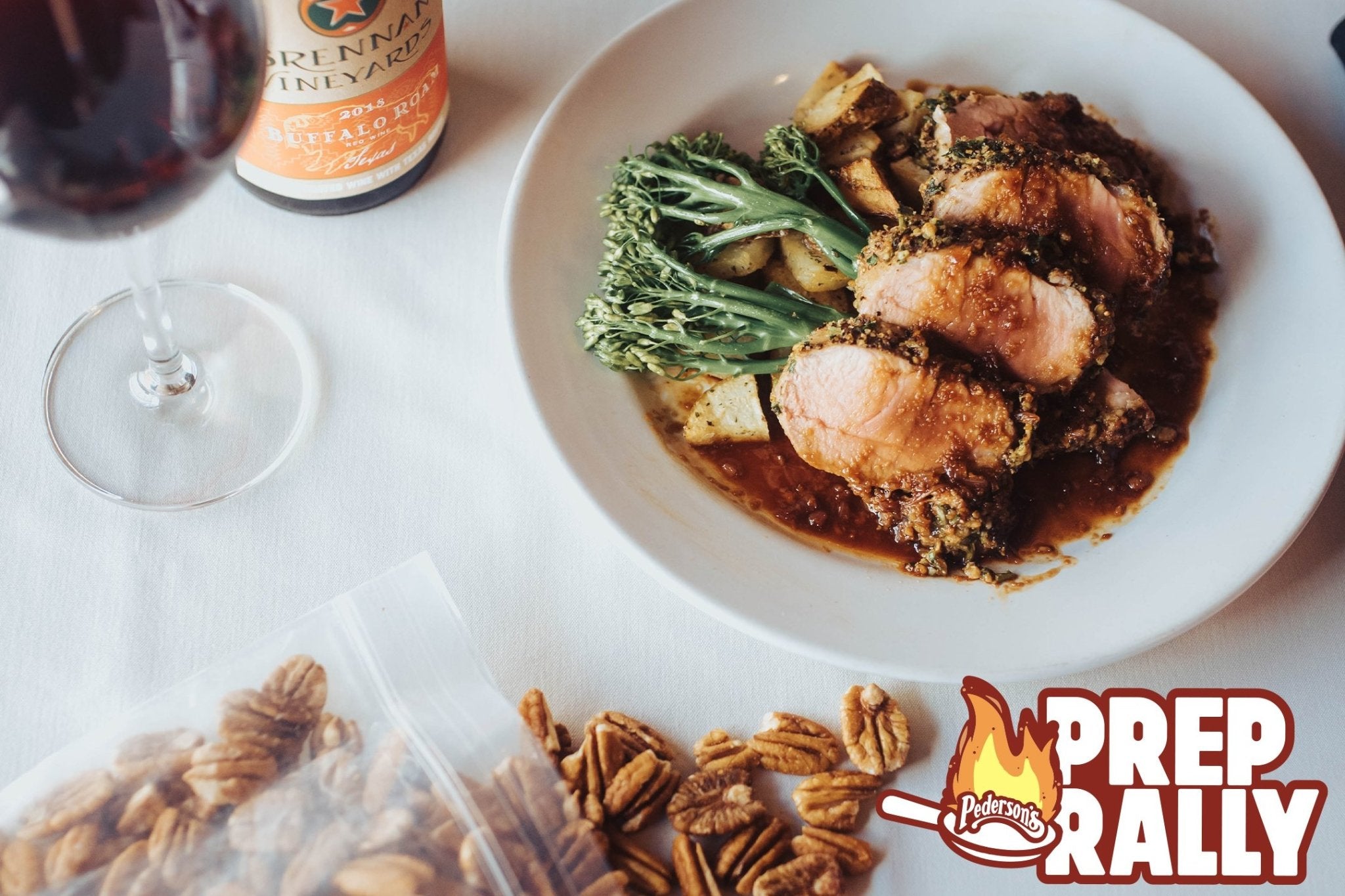 Cowboy Chef Newton's Pecan Crusted Pork Tenderloin  | Pederson's Natural Farms