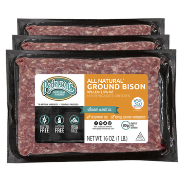 All Natural Ground Bison (3 Pack)