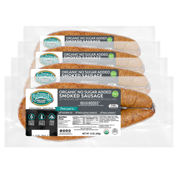 Organic No Sugar Added Smoked Sausage (4 Pack)