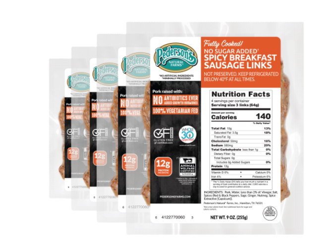 Fully Cooked Spicy Breakfast Sausage Links (4 Pack)