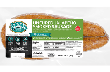 Uncured Jalapeño Smoked Sausage (4 Pack)