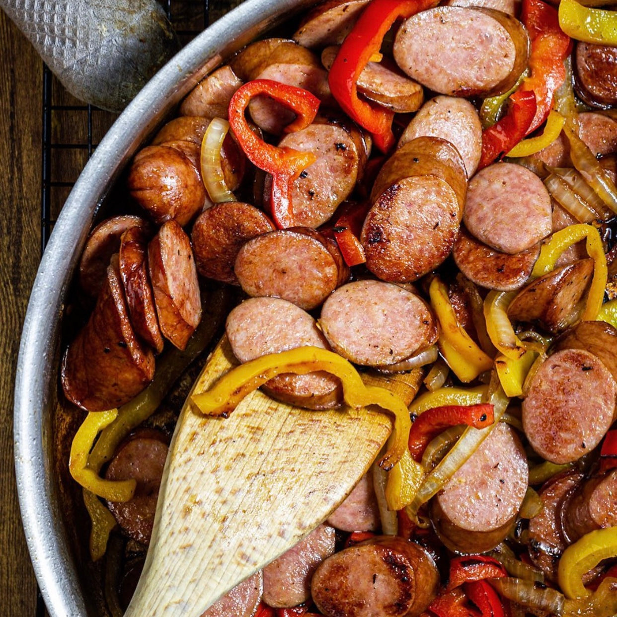 Sweet German Brand Smoked Uncured Sausage (4 Pack)